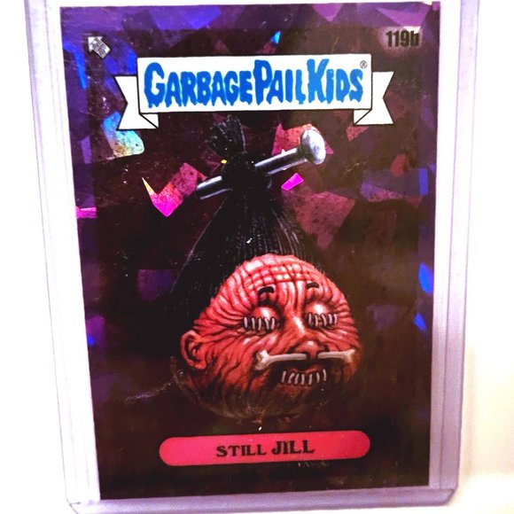 2021 Topps Garbage Pail Kids GPK Chrome SAPPHIRE Purple 119b Still Jill#9/10
